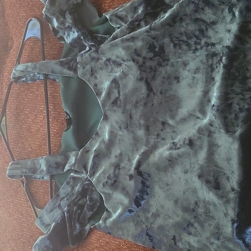 Gorgeous TOPSHOP Velvet shirt